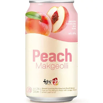 クッスンダン 米マッコリ (モモ) 350ml