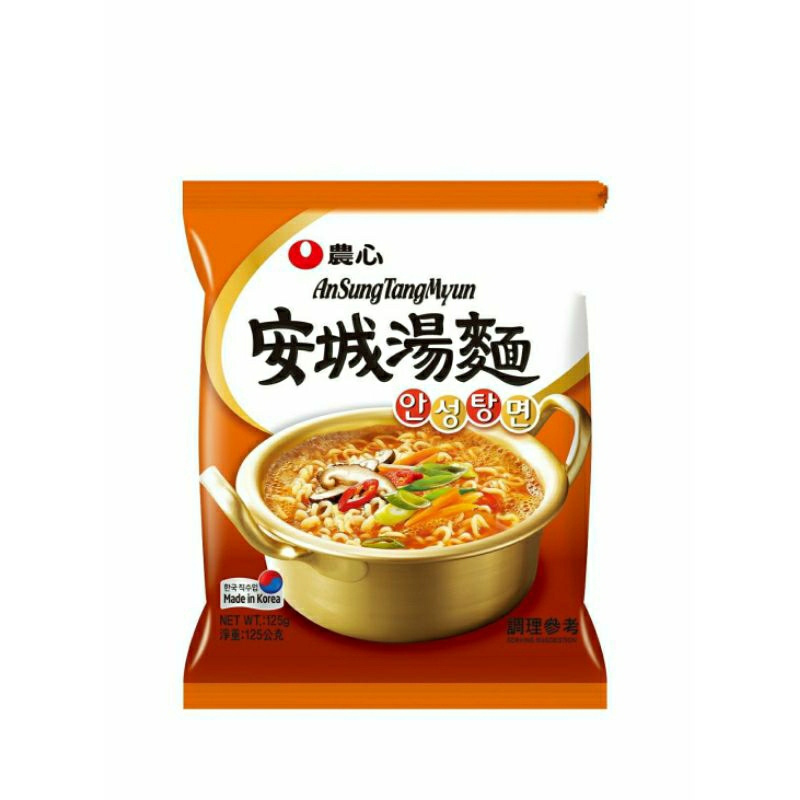 農心 安城湯麺 (袋/日) 125g