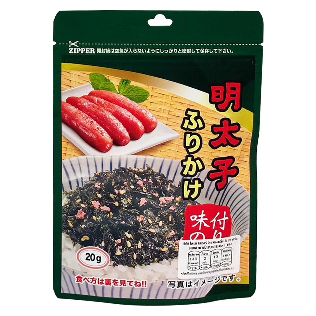 ﾍﾐﾛ ﾌﾘｶｹのり(明太子味) 20g