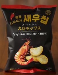 ｽﾊﾟｲｼｰ海老ﾁｯﾌﾟｽ　50ｇ