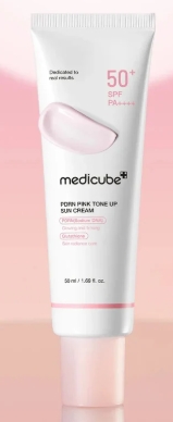 Medicube PDRN　ﾋﾟﾝｸﾄｰﾝｱｯﾌﾟｻﾝｸﾘｰﾑ 日焼け止め 50+ SPF PA++++