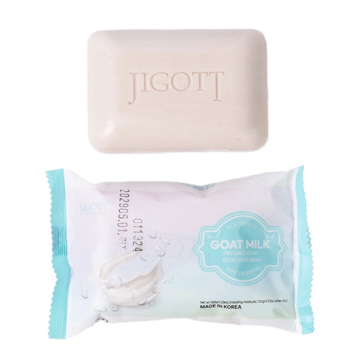 JIGOTTO  ｺﾞｰﾄﾐﾙｸ ｱｶｽﾘ石鹸  150g
