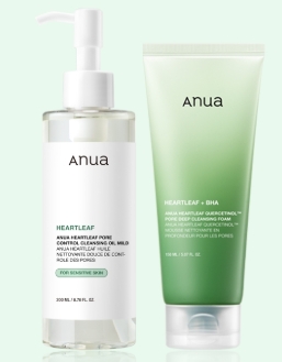 Anua  Heartleaf soothing Duo set