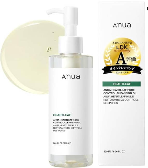 Anua ｺﾝﾄﾛｰﾙｸﾚﾝｼﾞﾝｸﾞｵｲﾙ 200ml