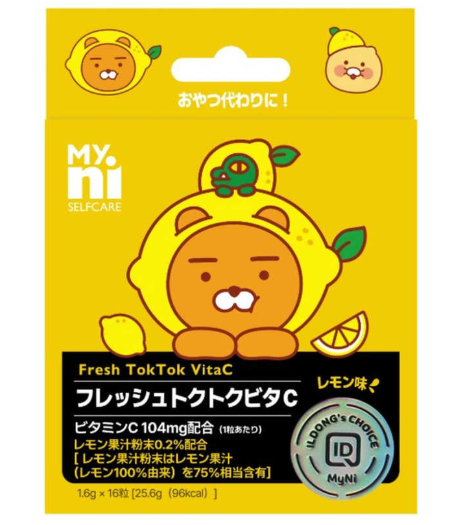 ILDONG　ﾄｸﾄｸﾋﾞﾀC（ﾚﾓﾝ味）16g
