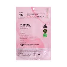 VT  COLLAGEN REEDLE SHOT 100 (ﾋﾟﾝｸ）2STEP HYDROGEL MASK
